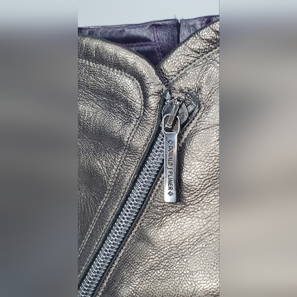 DONALD J PLINER- size 9M-Women ankle boot- leather-gold/metallic - Picture 5 of 10